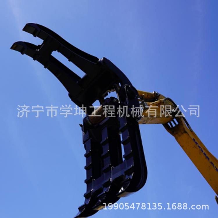 5吨、6吨、7吨、8吨小型夹木器小挖机夹木器小型抓钢机