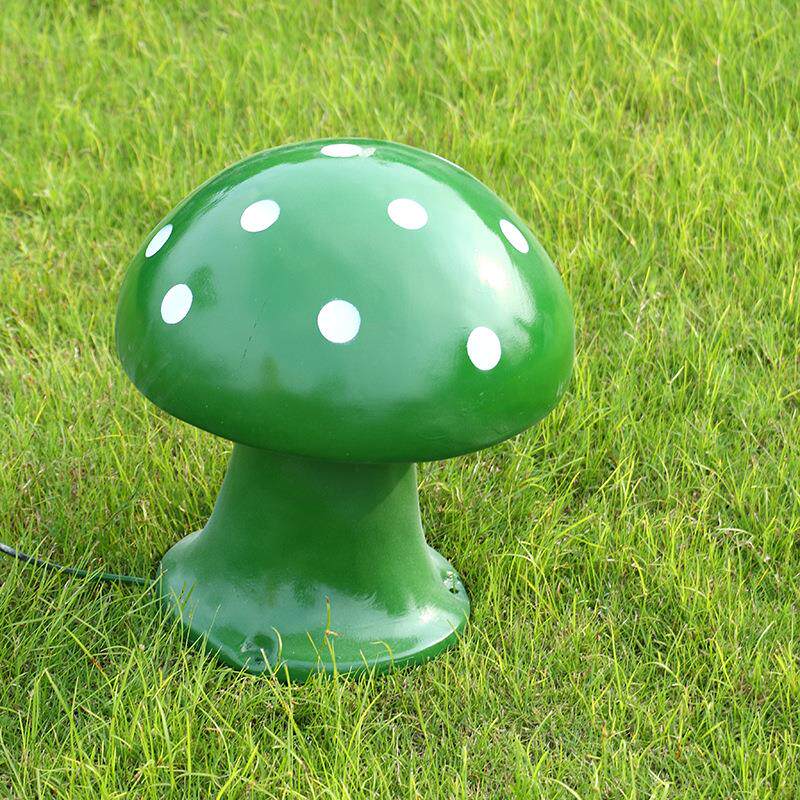户外蘑菇草坪音箱 园林公园等公共广播草坪音箱 树脂仿蘑菇音箱