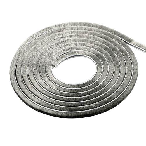 钢窗户密封条铝金推拉门窗槽卡型穿插塑毛3-13*5-1条纱窗封合边硅