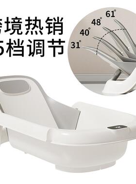 儿澡盆VQZ多功洗能儿童洗浴盆可家用新生儿四合一坐躺婴儿婴折叠