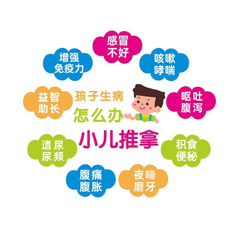 小孩童推拿母婴店内中医养生馆背景墙面装饰品大厅布置创意墙贴纸,家居饰品,软装墙贴,淘宝优惠券,粉丝福利购,淘宝优惠卷