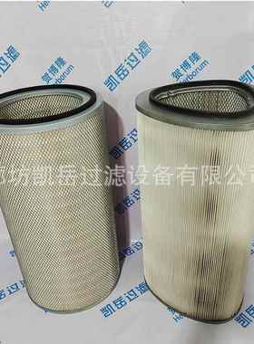 6P190818阻燃除尘滤筒50024*0*60纳米纤维滤P190818纸P19158除尘