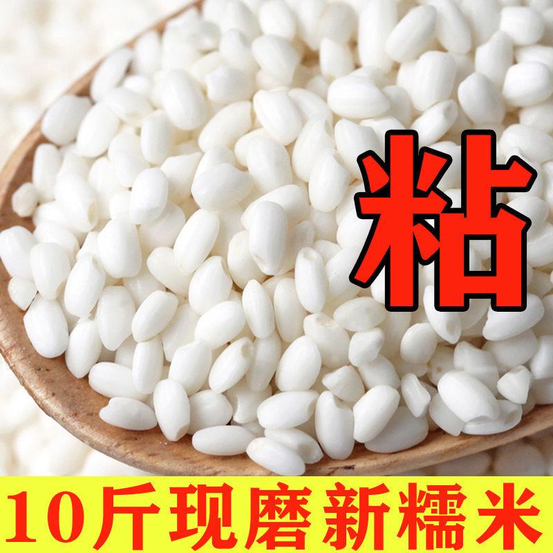东北新鲜现磨圆糯米包粽子酿酒专用黏米饭团白糯米新粘米杂粮杂粮