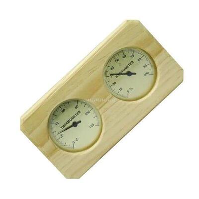 Clear Scale Steam Room Thermometer Hygrometer Temperature