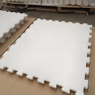 可拼接合成溜冰板室内外仿真滑冰瓷砖 专业级人造冰场速滑训练板