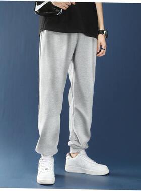 Men Trousers Casual Sports Long Pants Sweatpants Jogger长裤