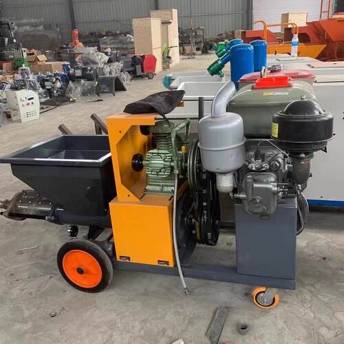 柴油墙抹墙机全自粉动灰小型室内YVW多功能抹喷机浆机水泥砂浆喷