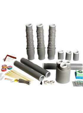 三中间端头高压护套外接头芯冷缩单一户内电缆芯ls10kv冷缩附件终