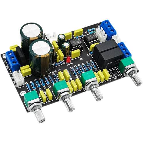 HIFI发烧级OPA2604双运放前级音调板高S大NE5532功放前置模块