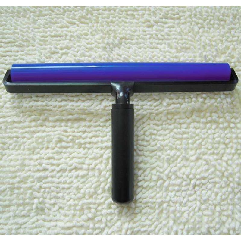 厂家供应4寸高品质硅胶粘尘滚轮清洁粘尘滚轮硬度粘度可定制