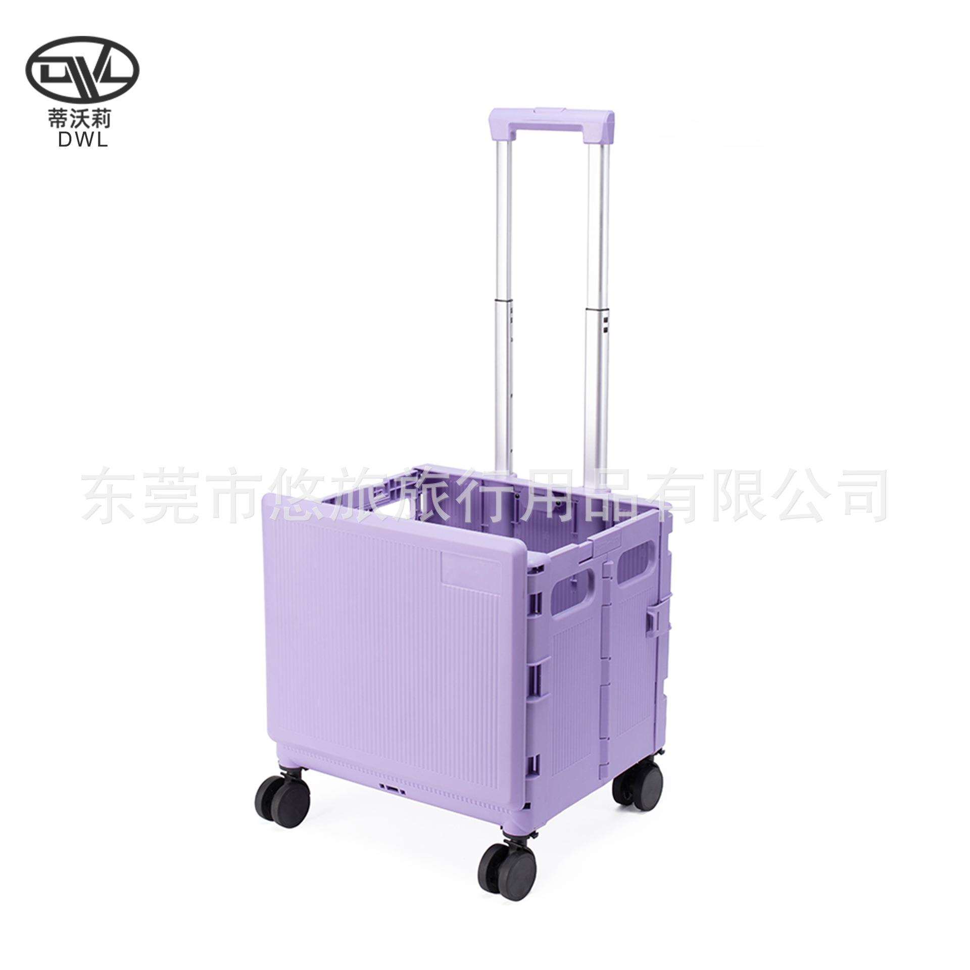 现货家用折叠易收纳购物车快递小推车便携万向轮买菜多功能拉杆车