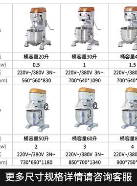 赛达 多功能思打蛋机60升 打蛋和面搅ZDL拌 商用机搅拌 【厂家直