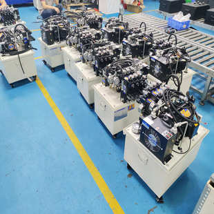 小型液压油站机床液压系统总成 2.25KW电机HGP齿轮泵液压控制系统