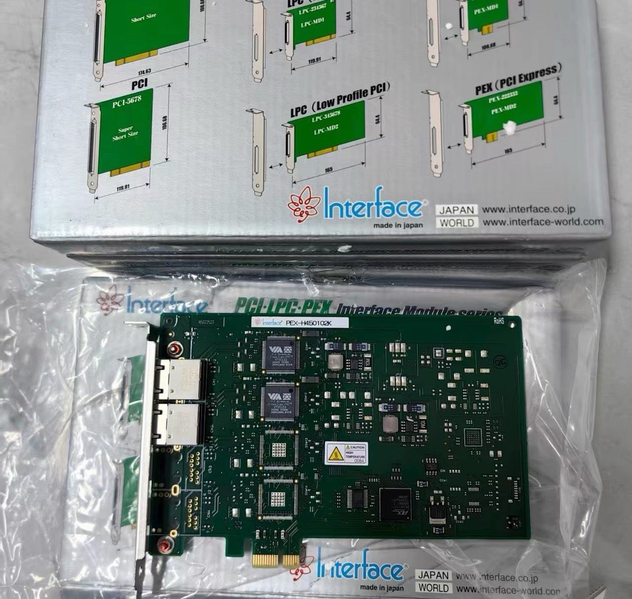 lnterface控制板卡PEX-H450102K 原装现货