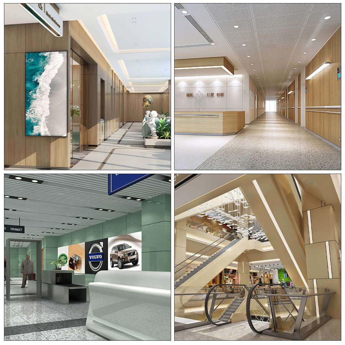 上海吉祥A级防火阻燃铝复合板4mm铝塑板内外幕墙广告招牌板材整张