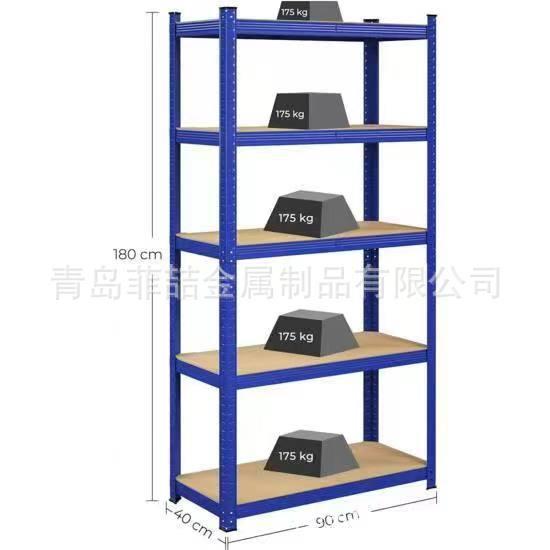 欧美畅销镀锌轻型商超仓储仓库工业家用书架货架日韩出口货架