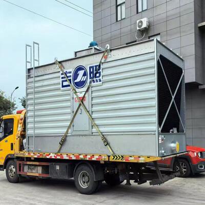 吉照方形玻璃钢冷却塔开式横流机械通风预冷填料环保节能安全稳定