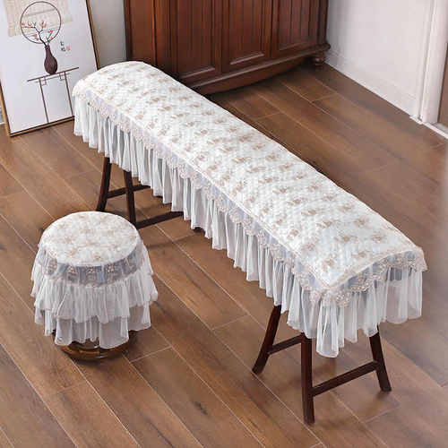 古筝罩防尘罩夹棉加厚刺绣蕾丝布艺古筝琴罩防尘保护罩古筝多安