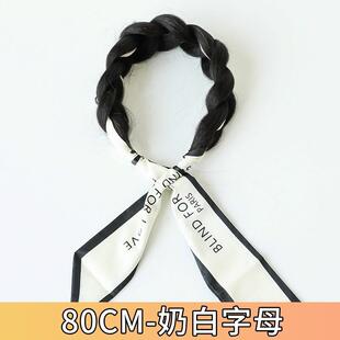 头箍发带韩式独特配饰发绳日常编发发带发夹长编发圈绑发带