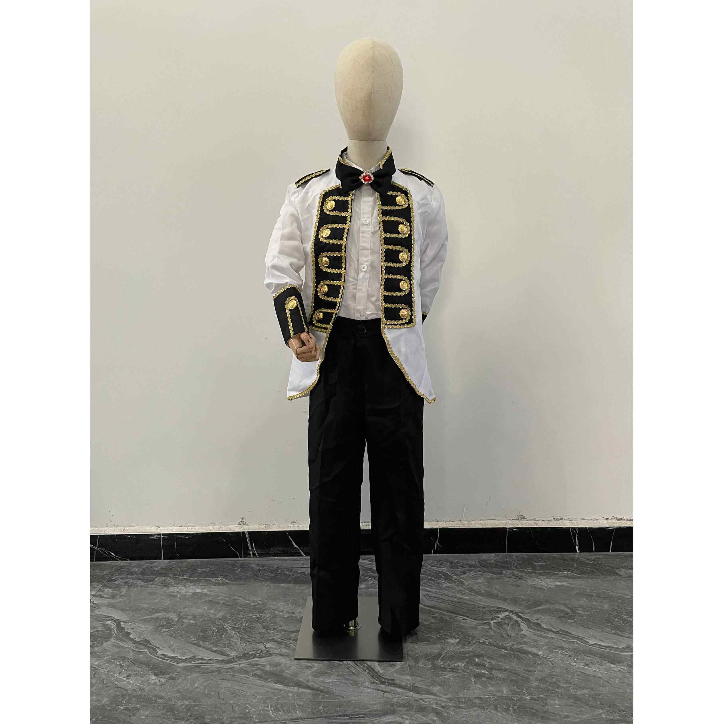 正品万圣节王子服欧宫男绅士礼服乐器表演服合廷唱童式服萨克斯演