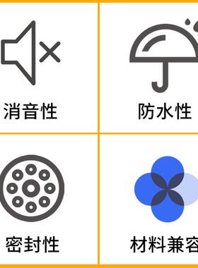 Viluber防水高温O型密封圈 硅脂VL-300 耐高温密封硅脂耐油食品级