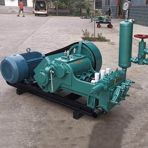 BW320柱塞式灰浆注浆机 卧式三缸往复式单作用活塞泵BW250注浆机