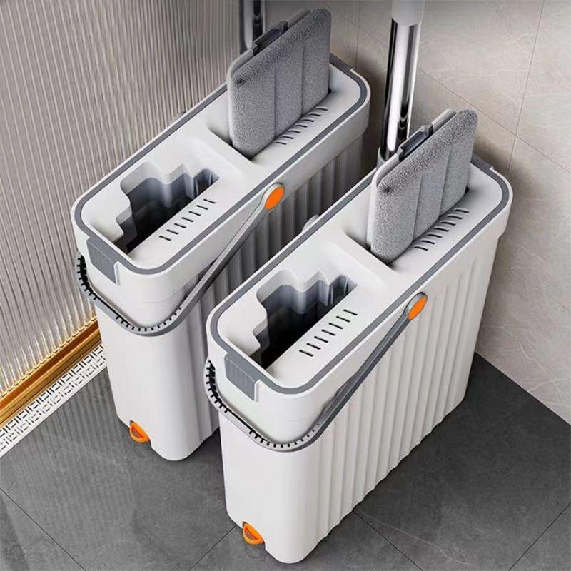 刮刮乐拖把桶干湿分离平板拖布免手洗懒人大平板拖布地拖拖地神器