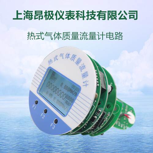 热式气体质量流量计电路测天然气煤气压缩空气