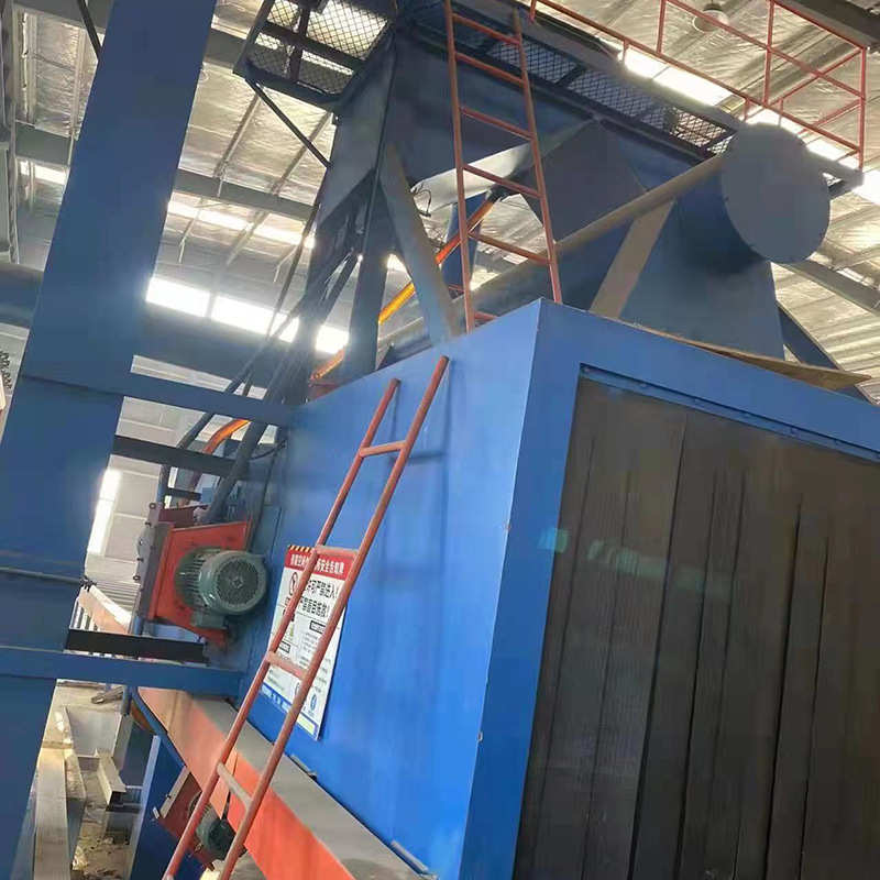 厂家现货喷砂机小型移动式喷砂机抛丸通过式抛丸机钢板抛丸机