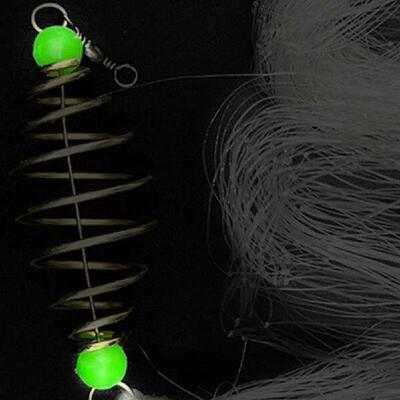 1000pcs Luminous Fishing Beads Hard Plastic Round Glow