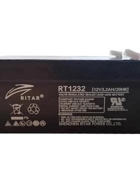 瑞达57500 5400电梯平层急电应A源12V12AH9AH.2AH7蓄电池RT12120H