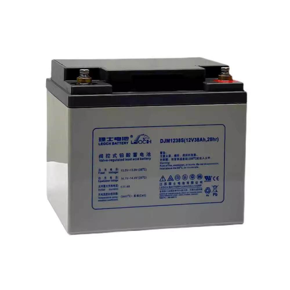 LEOCH理士蓄电池DJM1240S 12V38AH 65 100 50 80应急直流屏铅酸