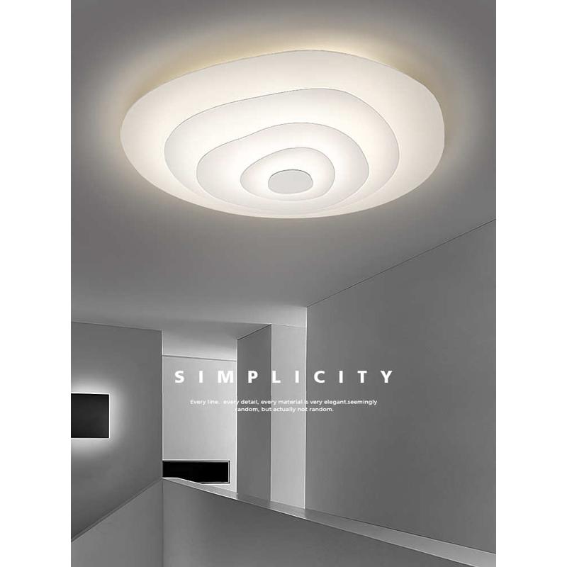 灯具书房现代智能新款大气创意北欧吸顶灯灯简约卧室圆形客厅2025