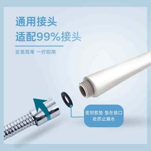 大面板单功能浴室洗澡 大出水花洒洗澡淋浴喷头家用卫生间喷头套装