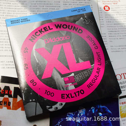 EXL170-6 电贝斯贝司弦琴弦 4弦5弦6弦
