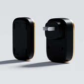 优雅黑C836智能门铃 即插即用无线家用音乐呼叫器一拖一无线门铃