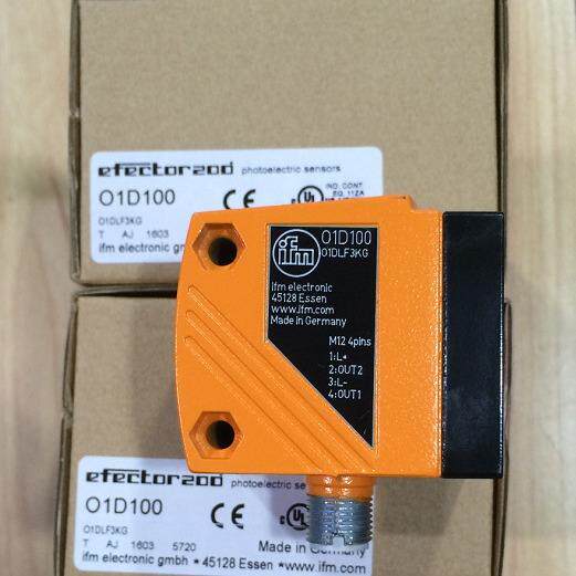 O1D100，O1DLF3KG易福门IFM 激光测距传感器全新原装正品假一罚十