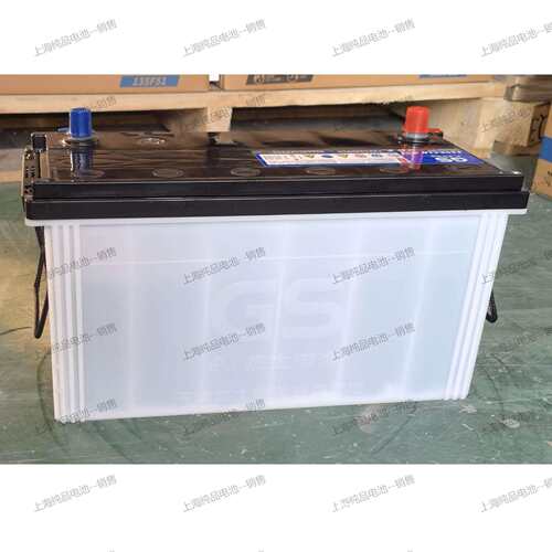 杰士GS120E41R圆柱12V100Ah650A货运车尾部升降电瓶上海旧换新