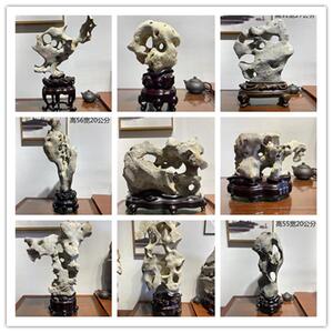 传统奇石天然精品原石观光石案头清供文房小摆件太湖石盆景太湖石