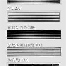 定制预埋中央空调出风口隐形无边框加长风管机内嵌百叶格栅极简窄