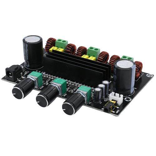 XH-M573 大功率2.1声道TPA3116D2数字功放板80W+80W+100W