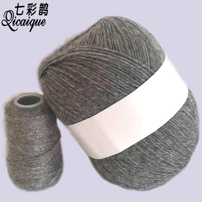 新款直销羊绒毛线 手编织工厂羊绒线可Logo中粗貂绒毛线毛衣线