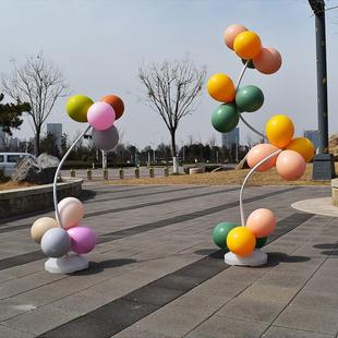 气球路引支架立柱拱门百变造型婚礼生日装饰商场活动开 业庆典布