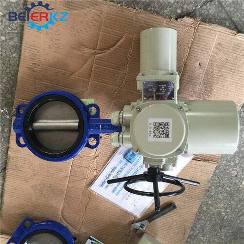贝尔D971X5-16Z1BDN2石灰水 用衬胶电动贝尔5脱硫蝶阀