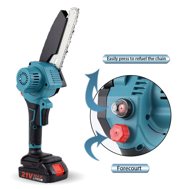 寸刷充电式电链锯修枝锯线伐木EOW无锯果园修剪锂电锯有手持电锯