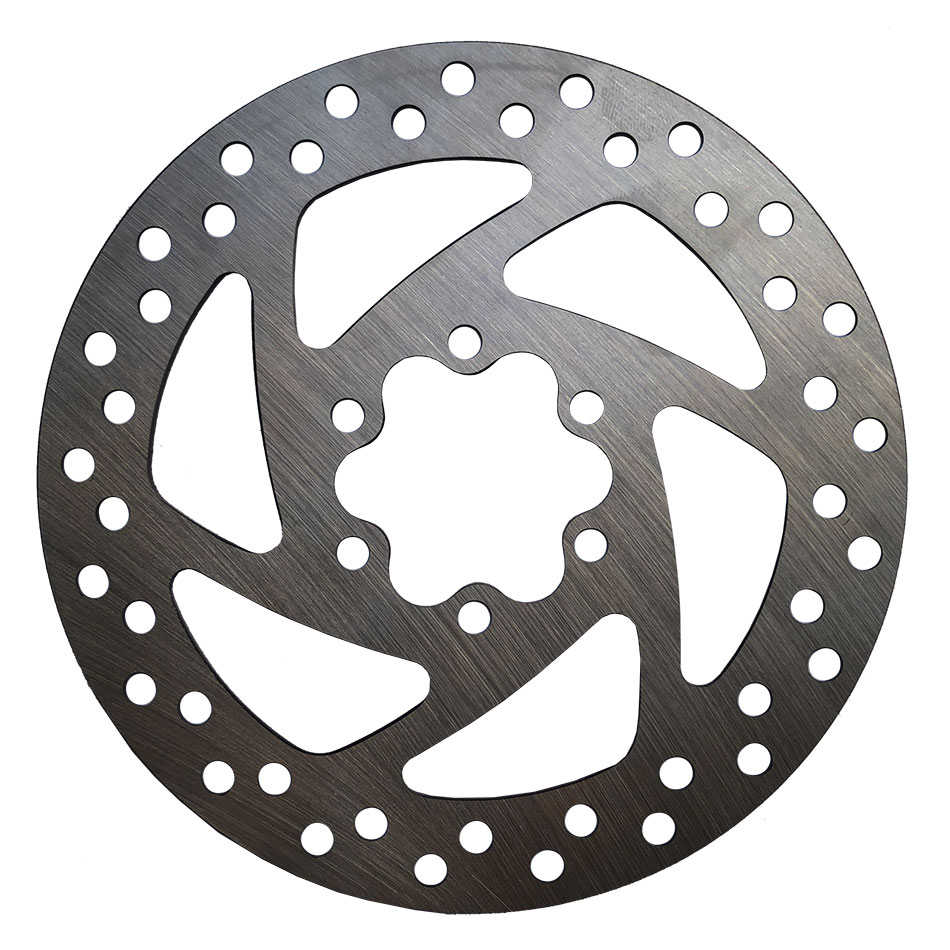 代驾车140mm碟片电动滑板车碟刹片刹车盘山地自行车六钉碟盘配