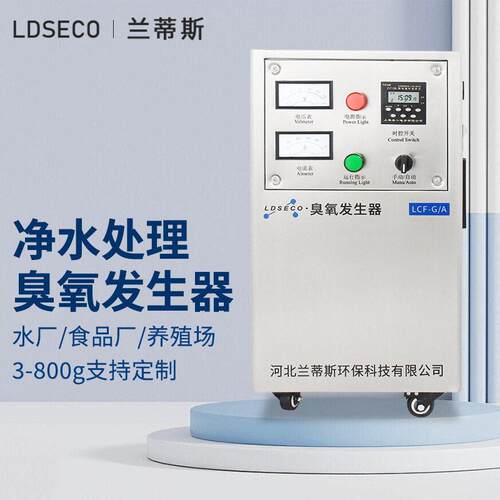 兰蒂斯空气源小型水处理臭氧发生器设备污水消毒脱色降cod臭氧机