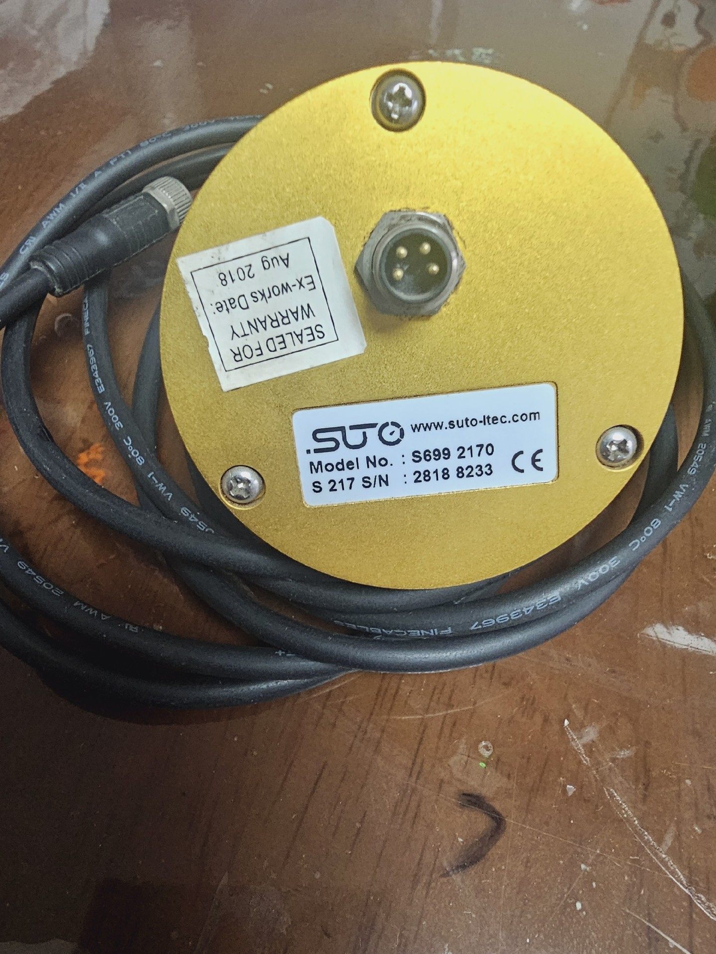 SUTO S217 漏点检测仪带线和控制显示器。拆机件