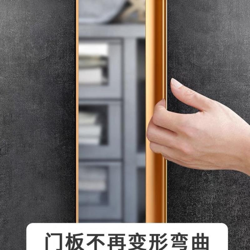现代简315约柜子藏母拉手衣柜门暗式入隐形门门把手嵌式通顶包边