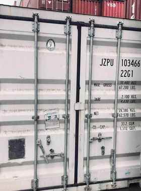 20尺集装箱JZPU1034662